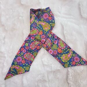 Floral Patterned Purse Scarf